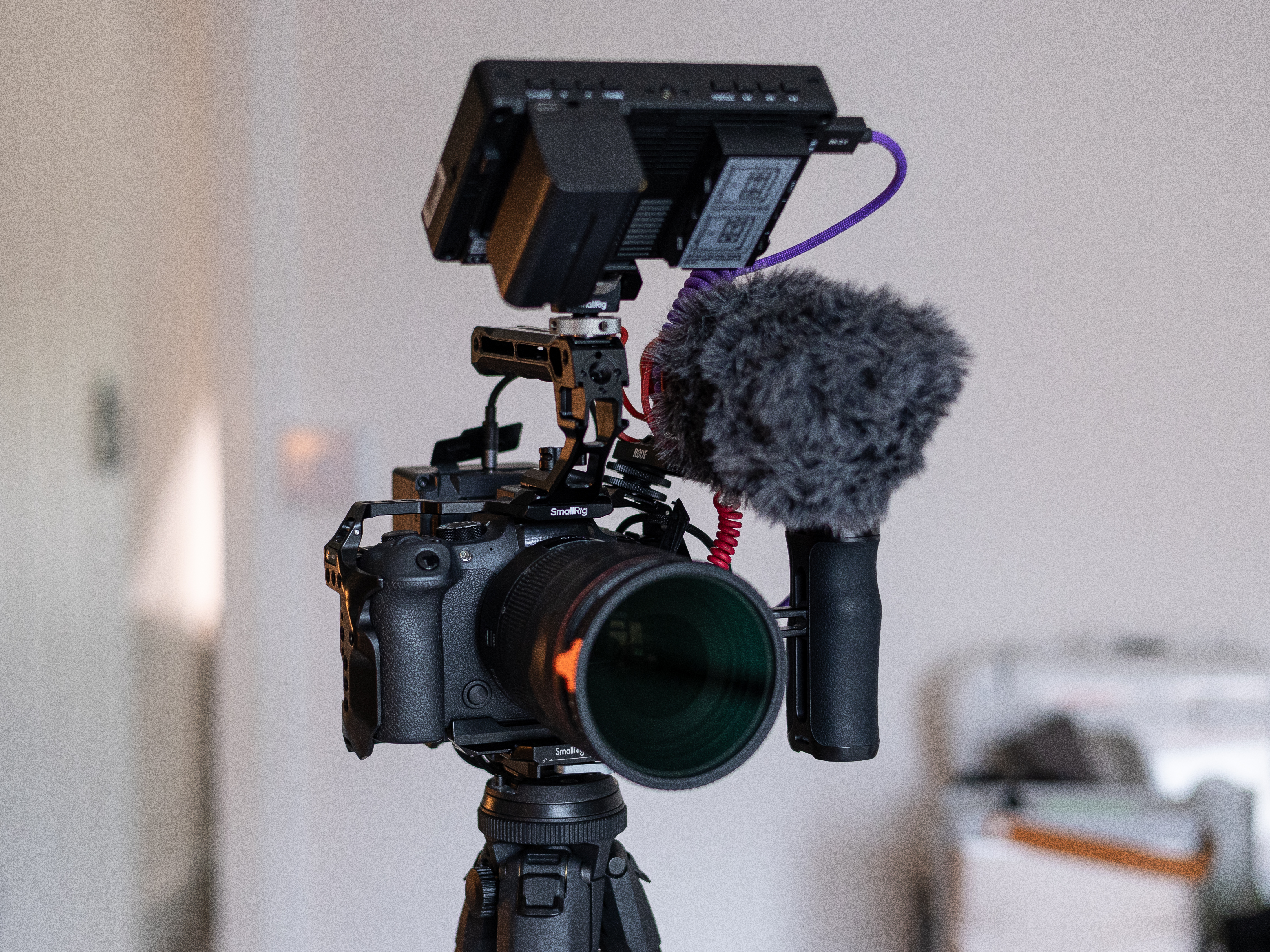 Canon r6ii video rig