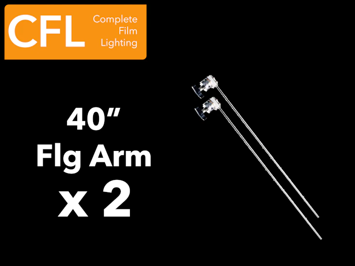 40" flag arm x 2