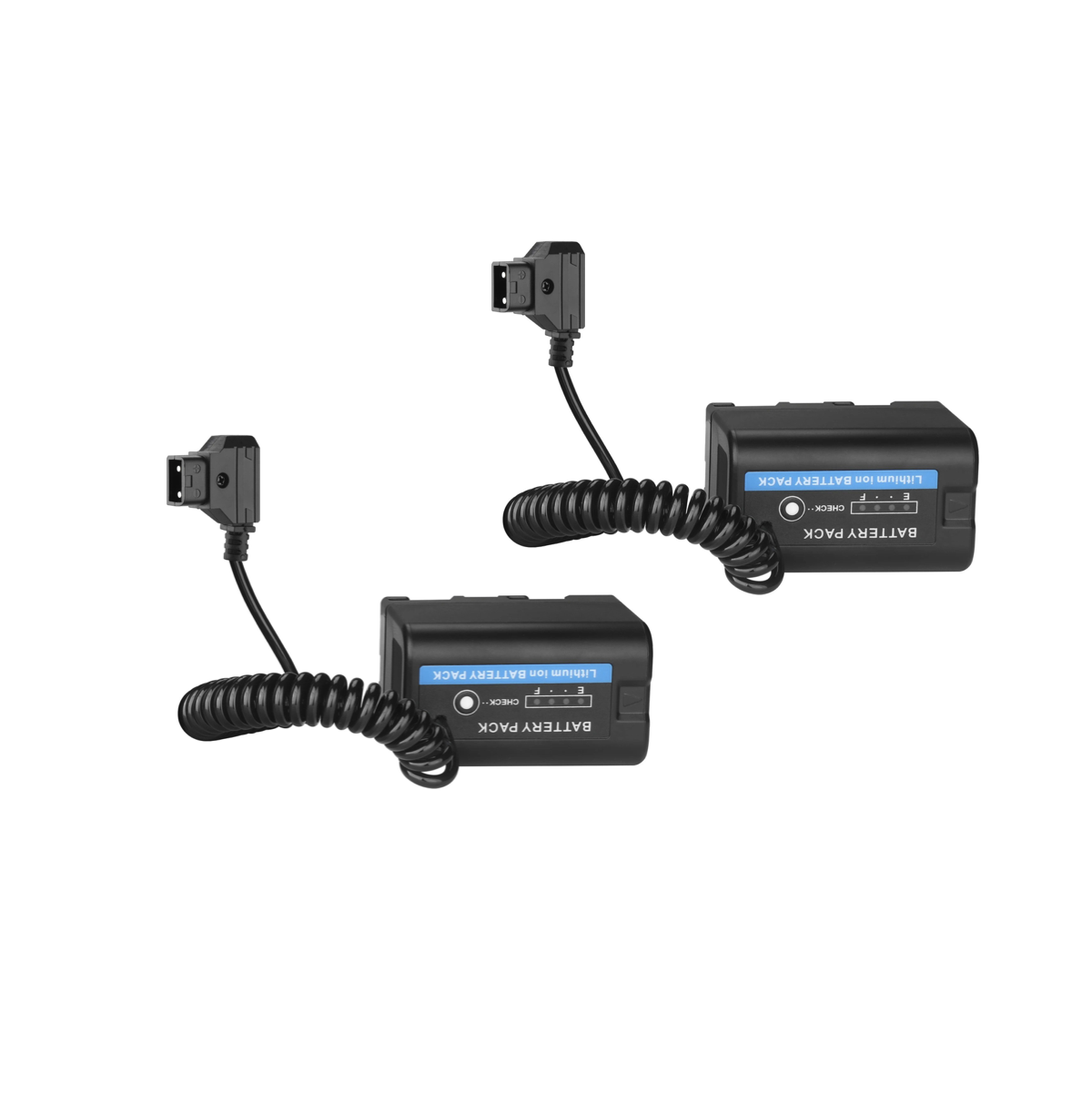 2x d tap to bp u30 u35 u90 dummy battery for sony  xdcam ex pmw pxw v or gold mount