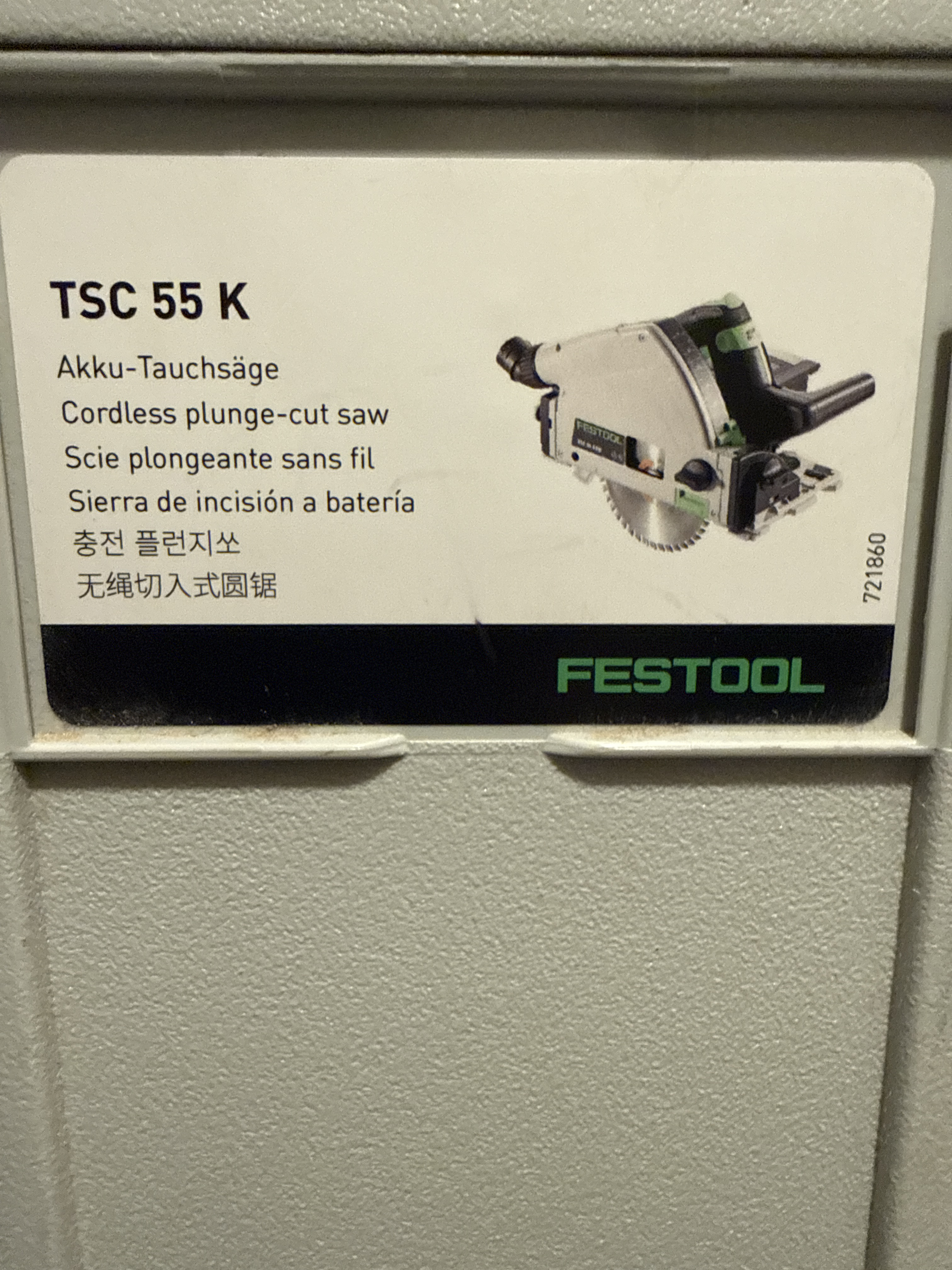 Festool tsc 55 k