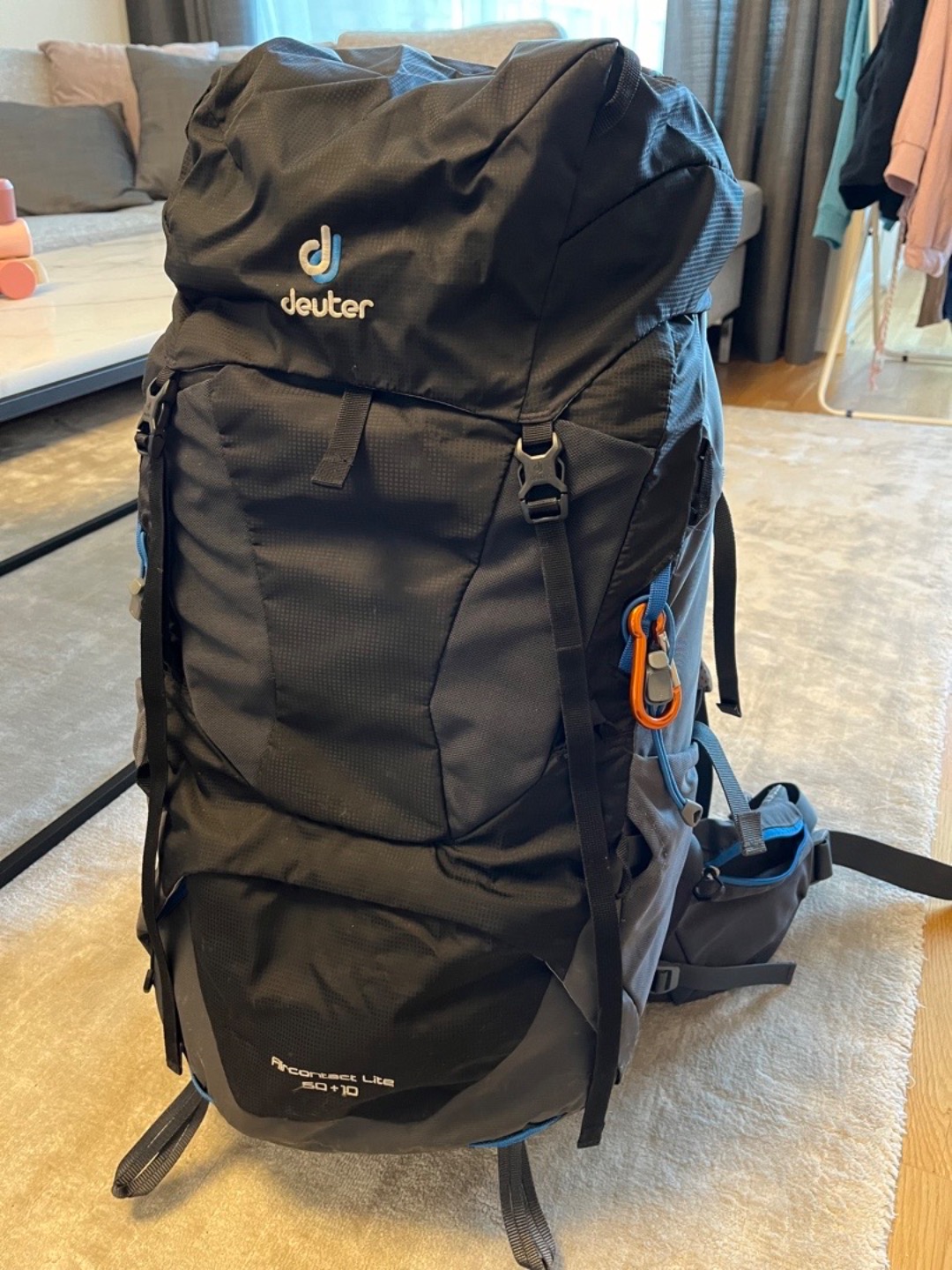 Deuter aircontact ryggsäck  50+10l