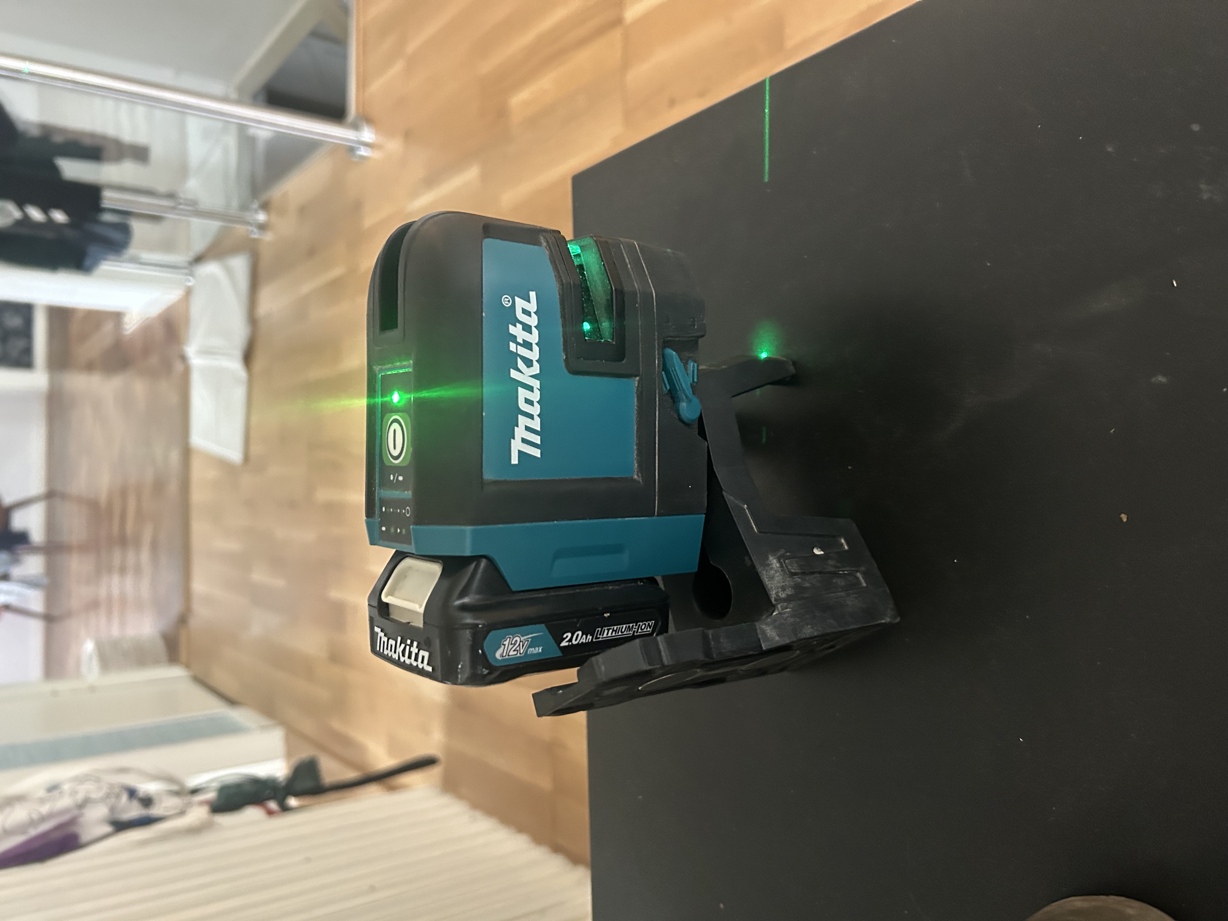 Korslaser makita 12v cxt grön