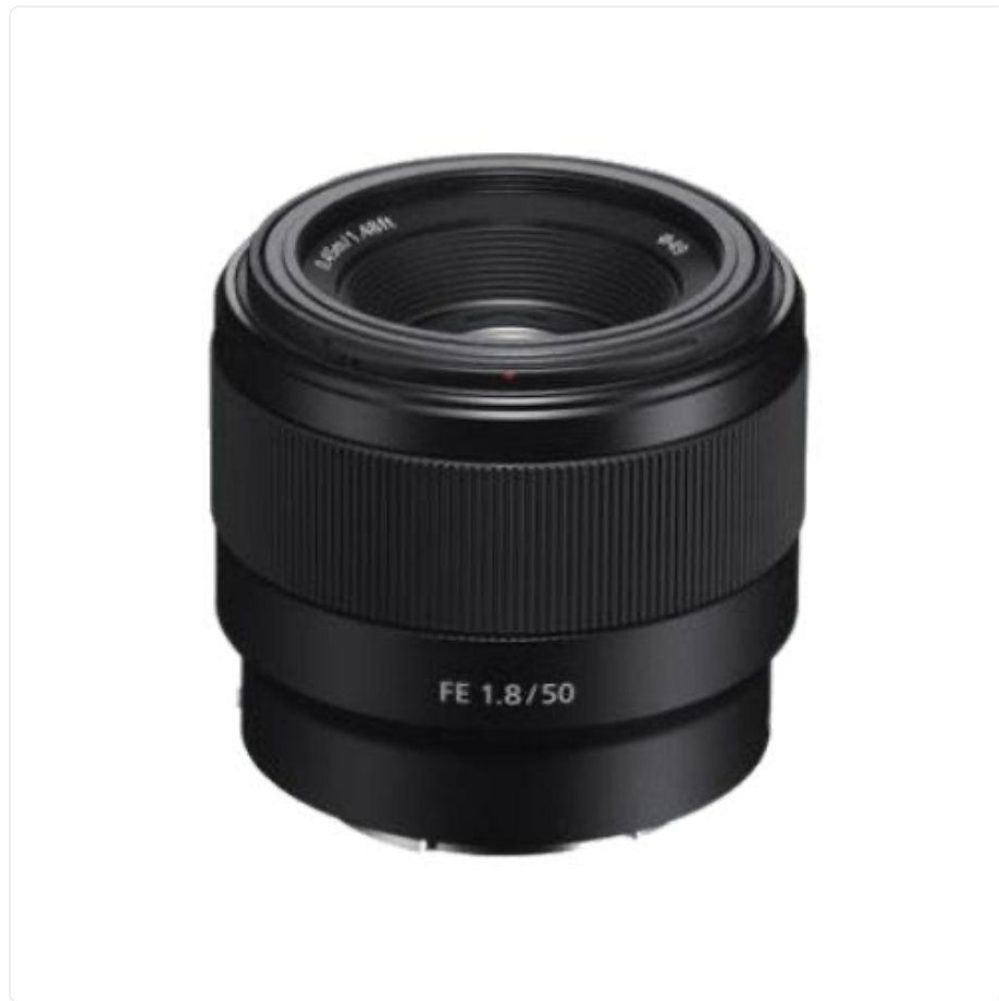 Sony fe 50mm f/1.8 lens