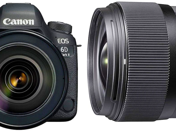 Combo canon 6d mark ii + 35mm f/1.4