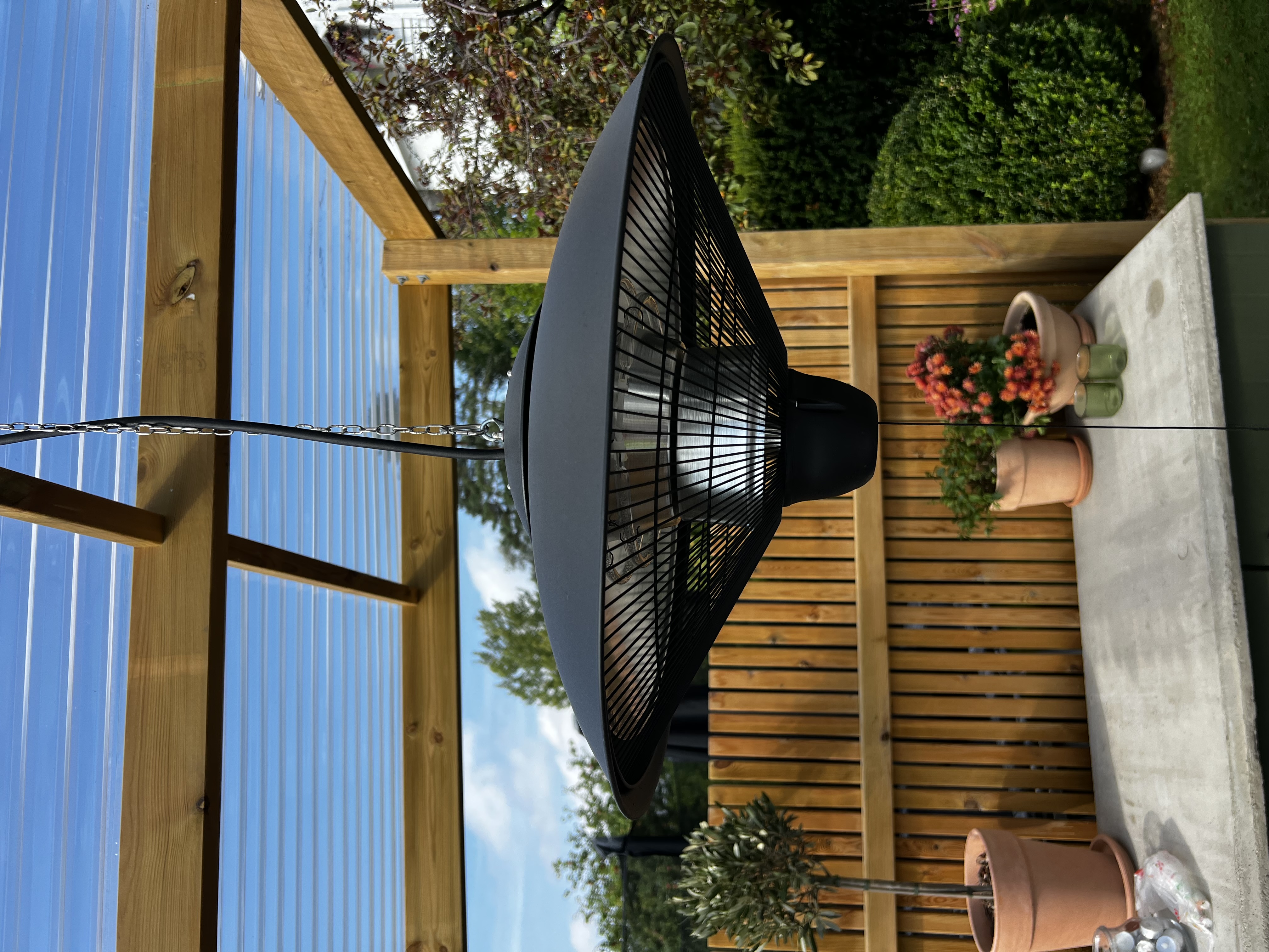 Terassvärmare 2000w