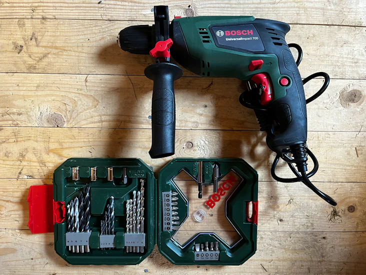Kraftfull slagborrmaskin bosch - enkel borrning!