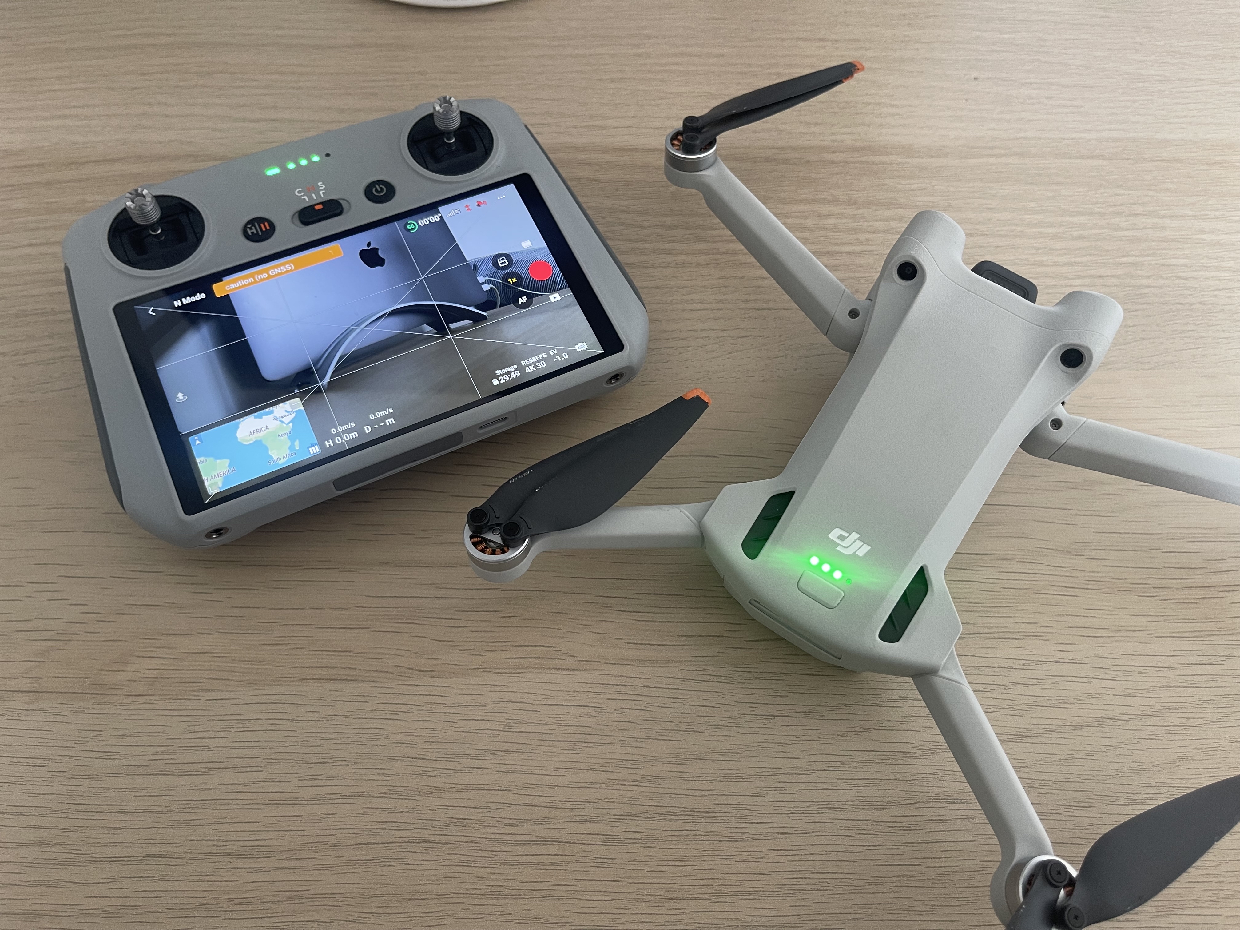 Dji mini 3 pro + dji rc + nd filters