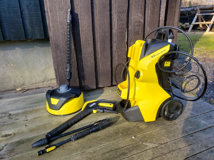 Högtryckstvätt kärcher k4 power control