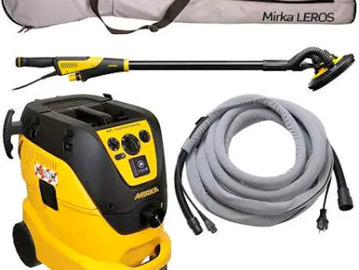 Mirka tak och väggslipmaskin