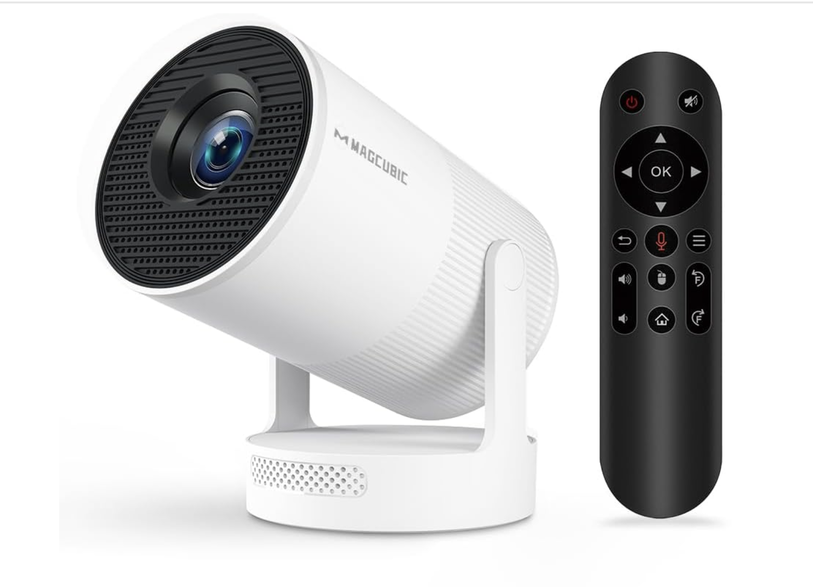 Magcubic hy300 ultra smart mini projector (wifi/bt/180° ceiling projection)