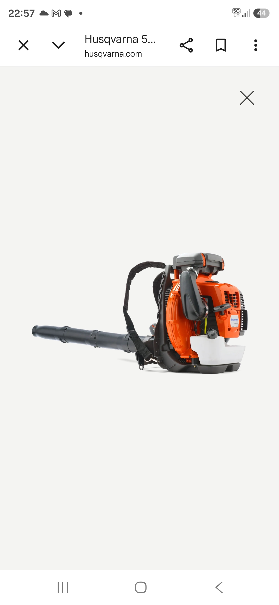 Husqvarna 580bts