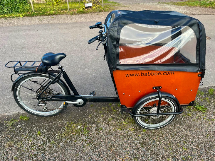 Babboe elektrisk lådcykel