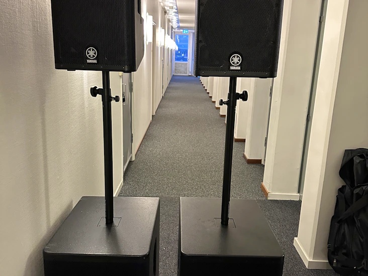 Pa - yamaha dxr12 + dxs15