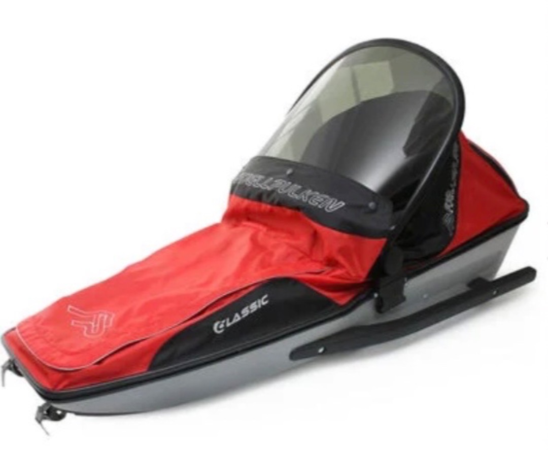 Fjellpulk barnpulka skidpulka