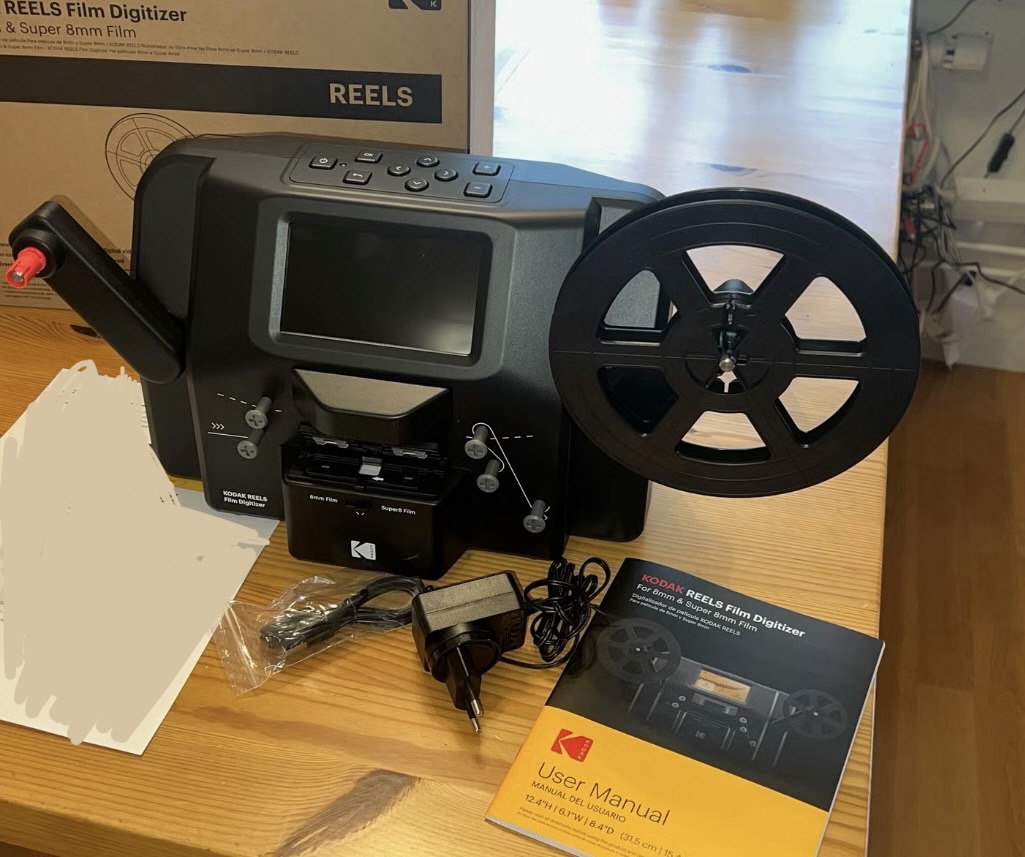 Kodak reels digitalisering scanner super 8 - normal