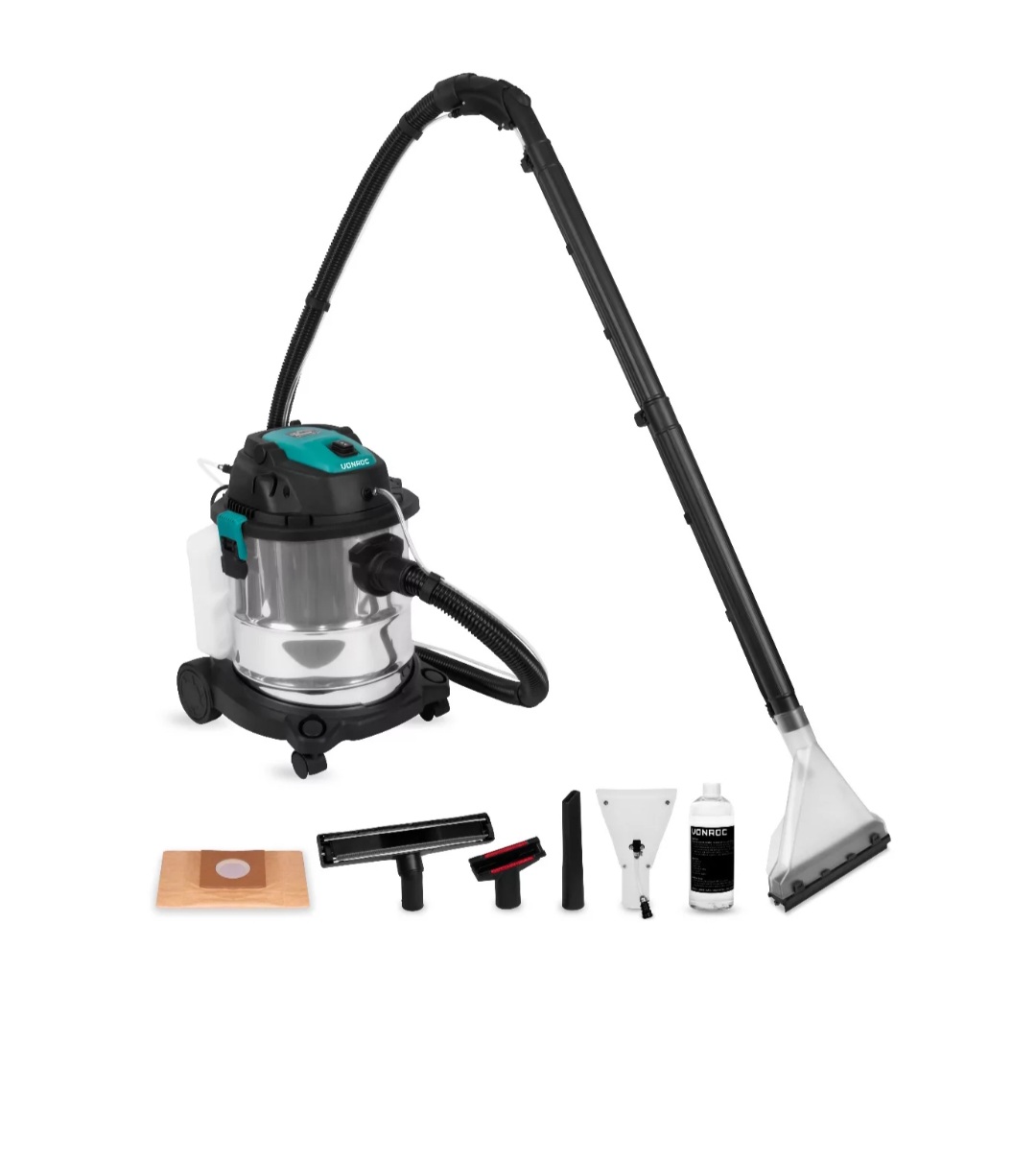 Textilvårdsmaskin och mattvätt 1600w