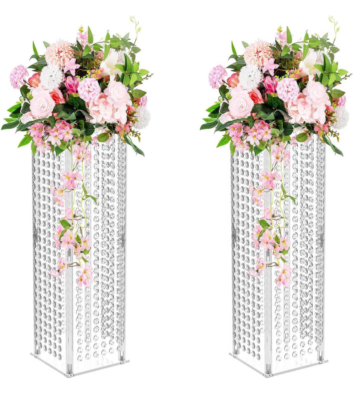 Flower centrepiece with stand 