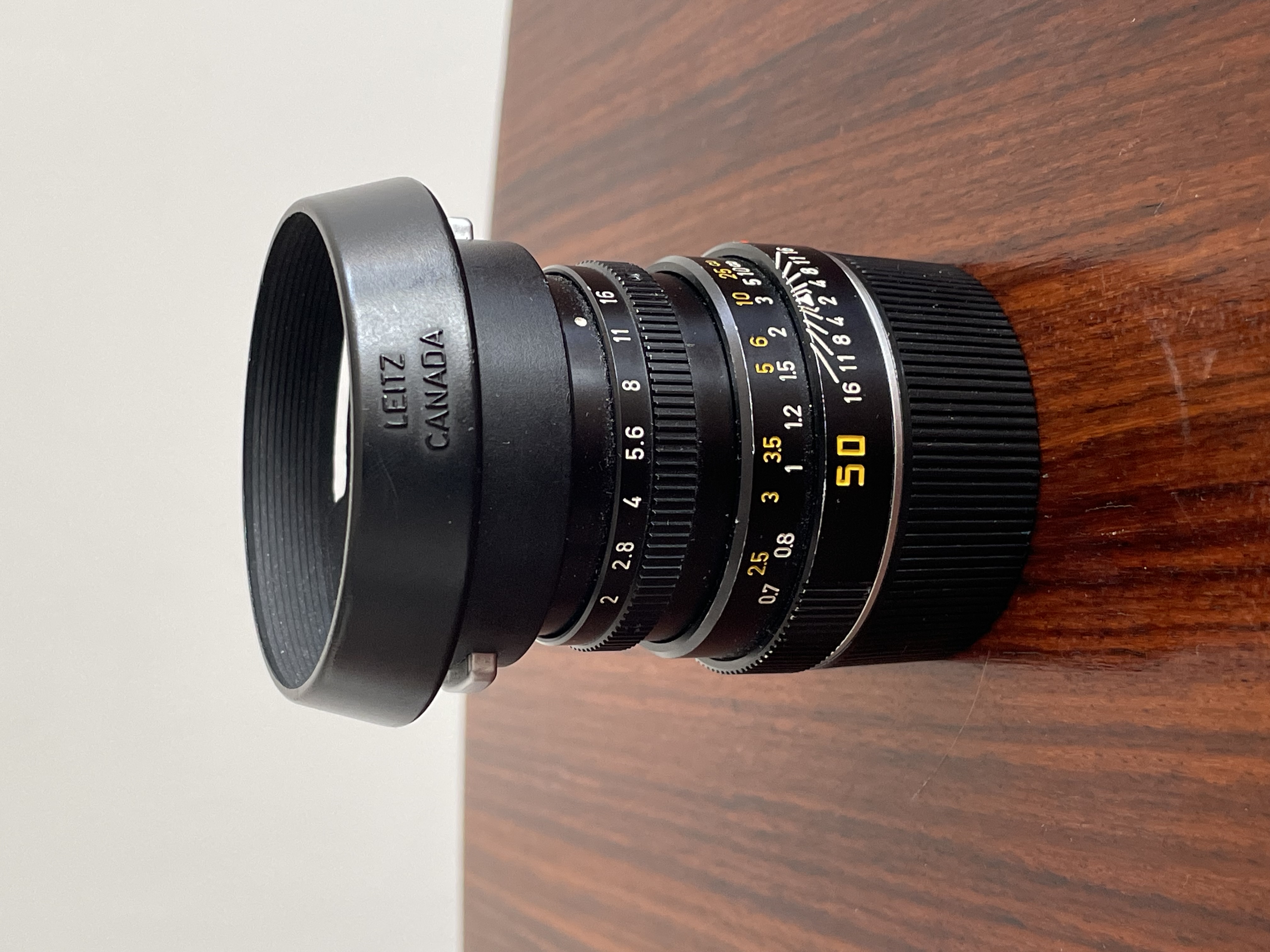 Leica summicron 50mm f2
