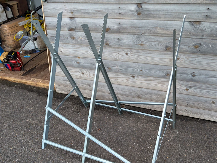 Log saw horse 80cm length