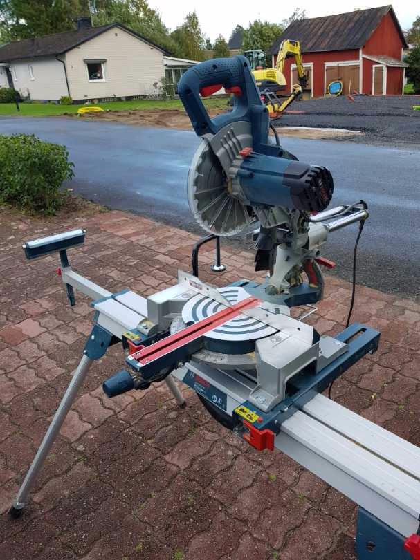 Kap och gersåg med bord bosch professional
