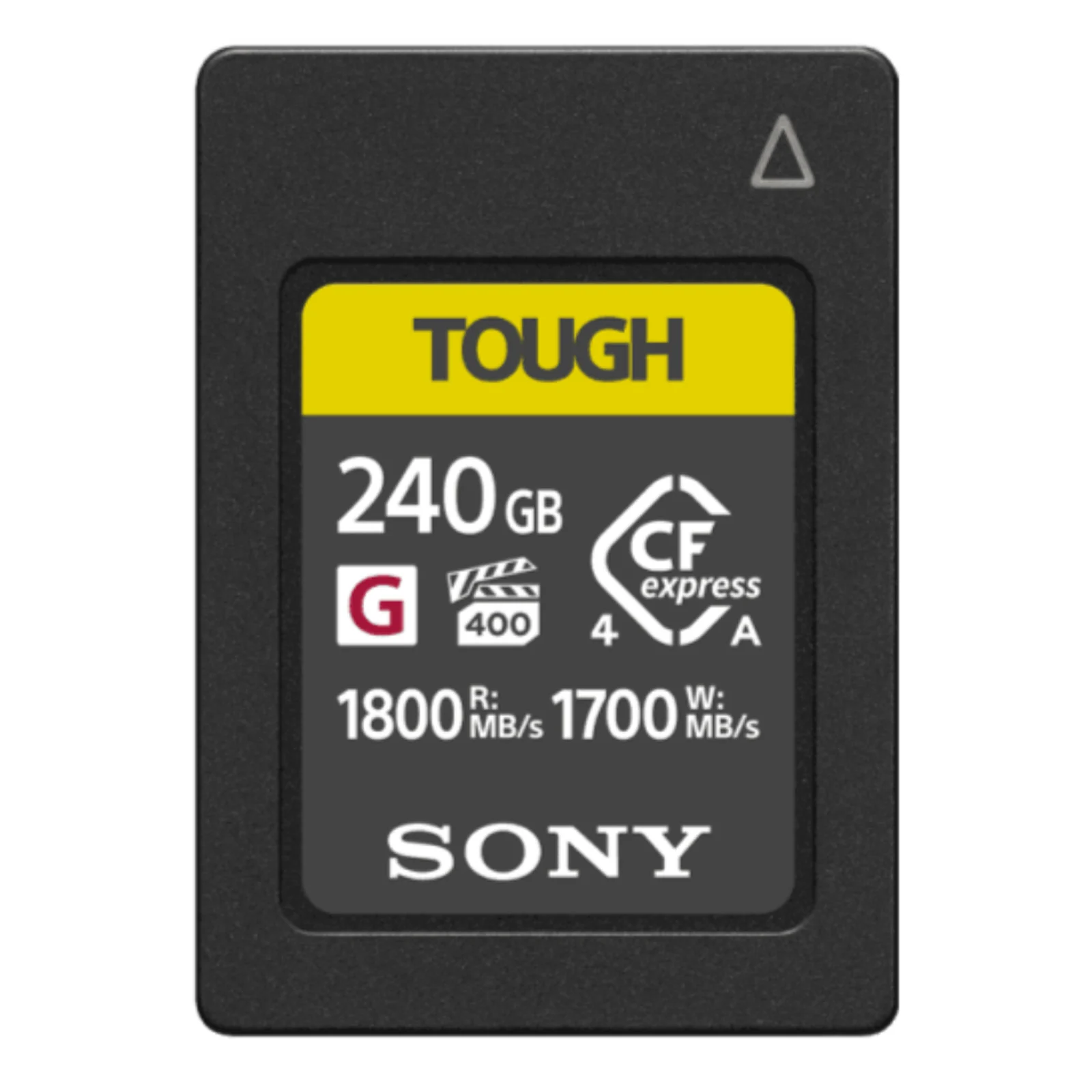Sony g series tough 240gb (1800mb/s) vpg400 cfexpress type a memory card
