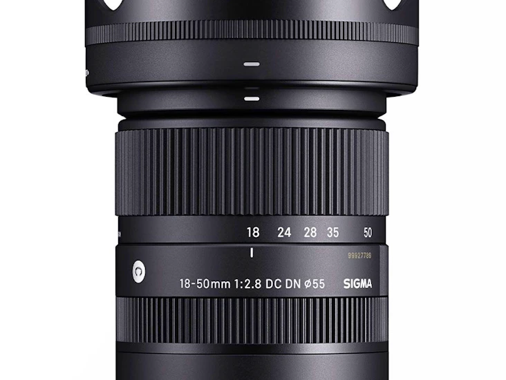 Sigma 18–50mm f/2,8 dc dn contemporary till sony e-fattning