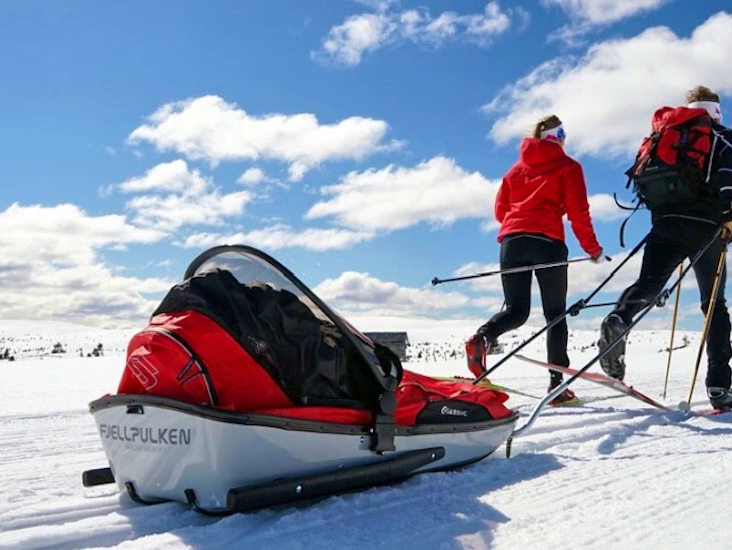 Fjellpulken / fjällpulka