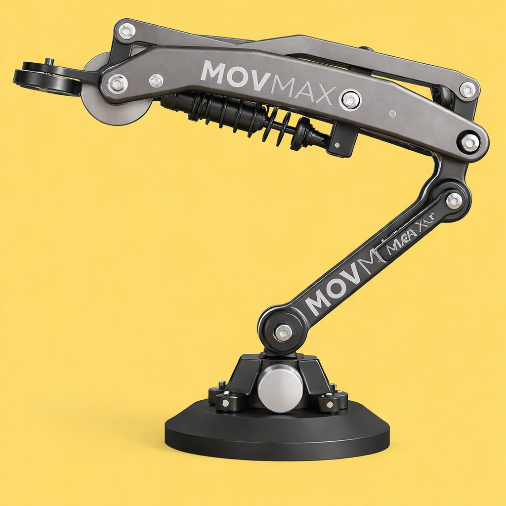 Movmax blade arm car suction mount + vibration isolator for dji osmo pocket 3 and action cams