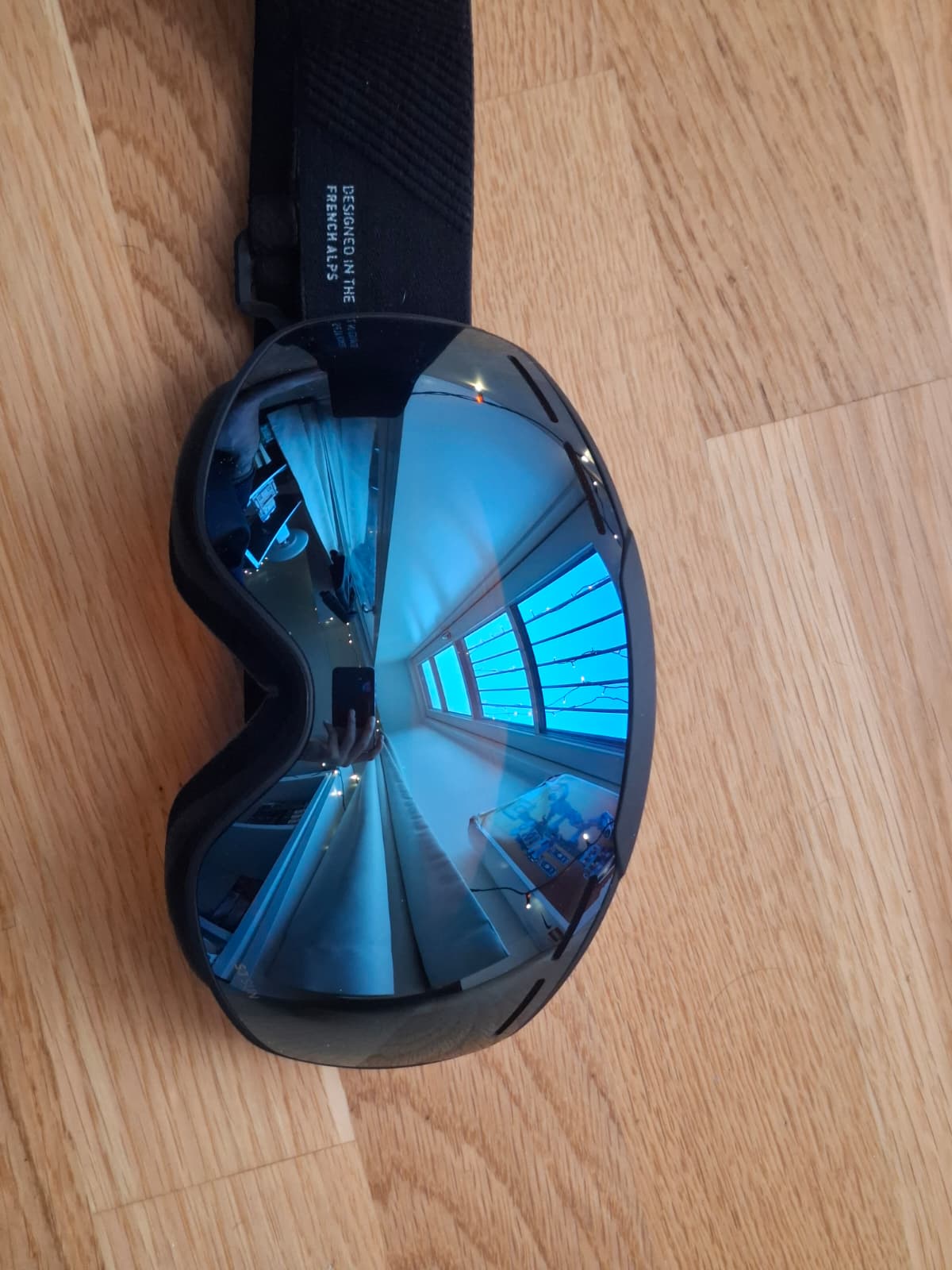 Wedze ski goggles - sunny weather