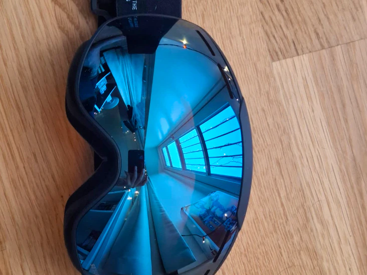 Wedze ski goggles - sunny weather