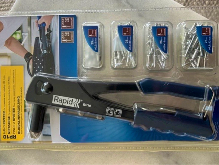 Blindnittång/popnittång/pop rivet rapid rp10