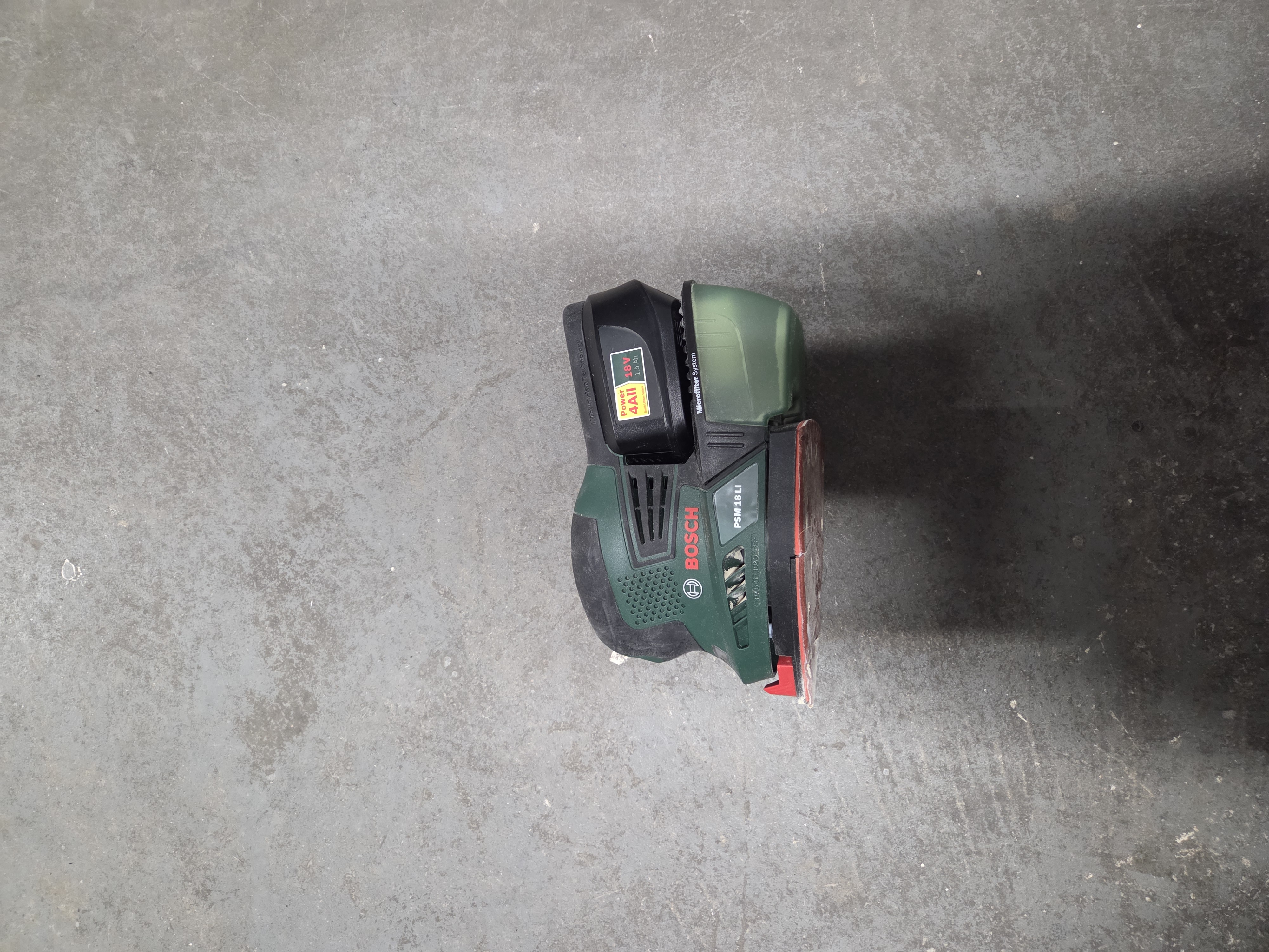 Bosch psm 18 li – multisliper batteridrevet