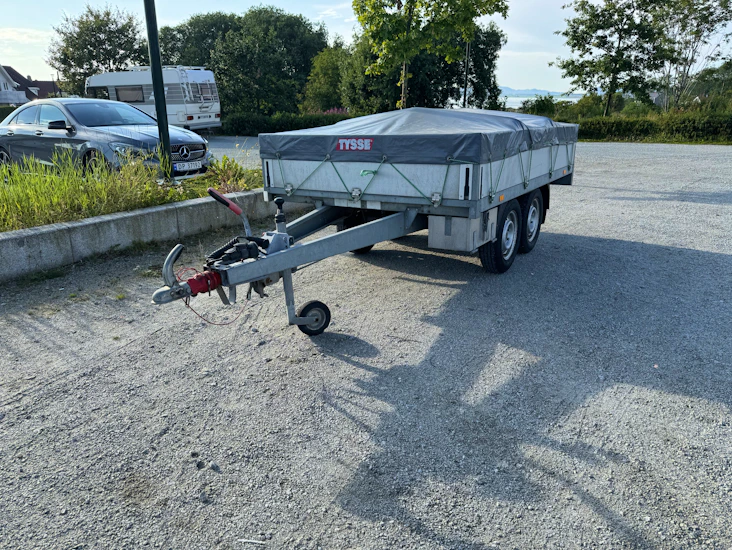 Tysse boggihenger/varehenger 2000kg