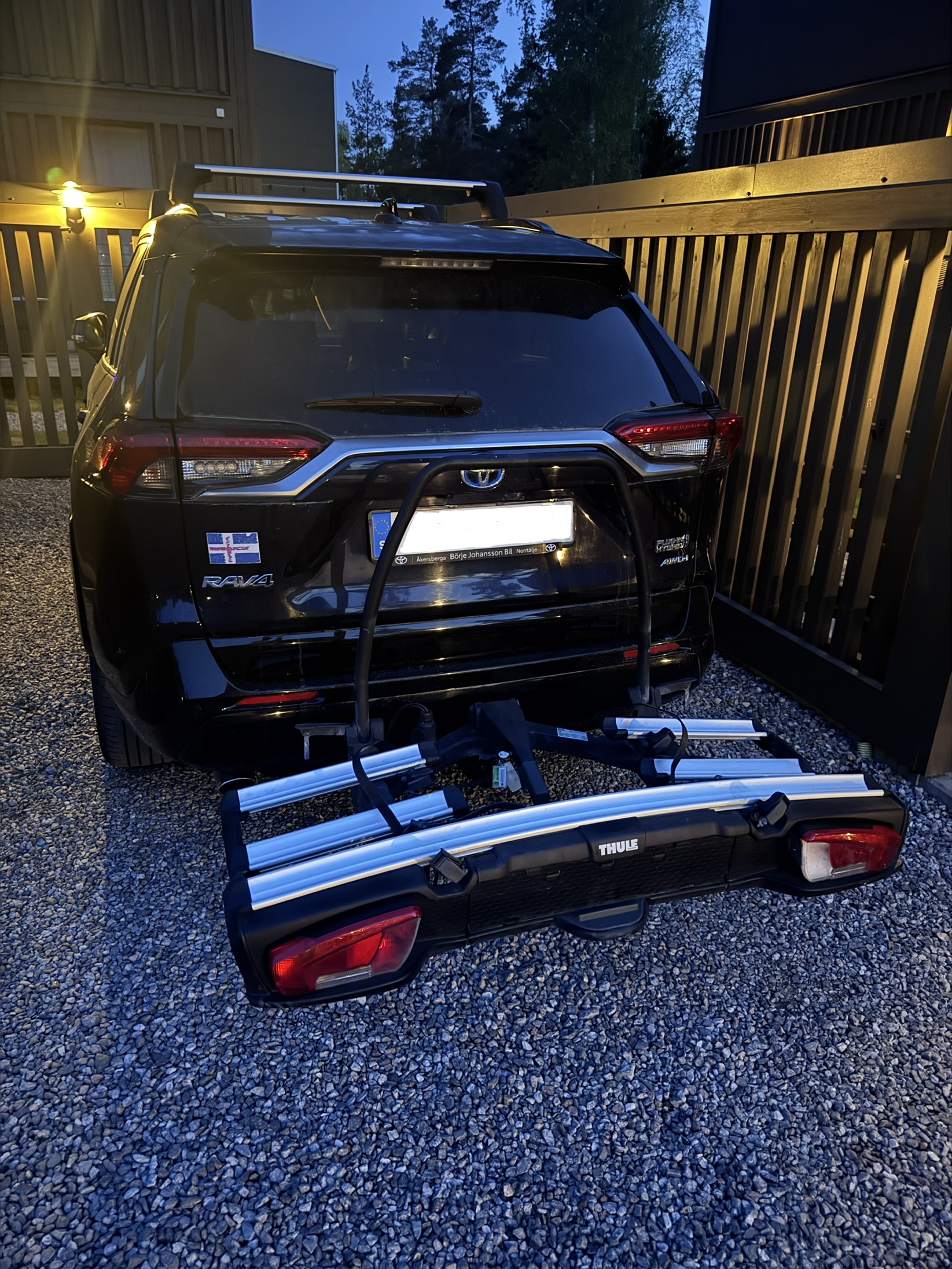 Thule cykelhållare för 3 cyklar 