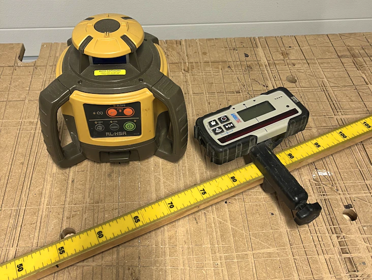 Topcon rl-h5 rotationslaser