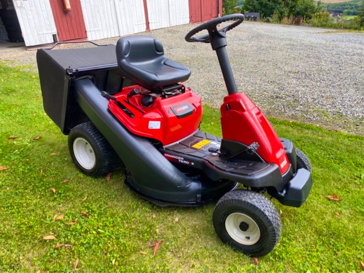 Mtd sitteklipper med oppsamler