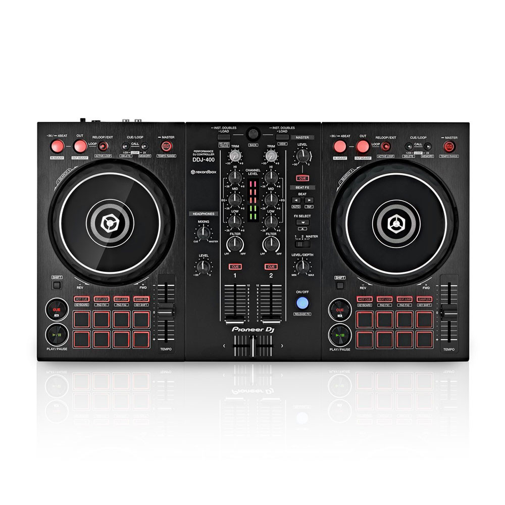 Pioneer ddj 400 controller + carry case (cables included)