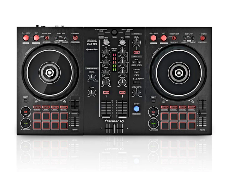 Pioneer ddj 400 controller + carry case (cables included)