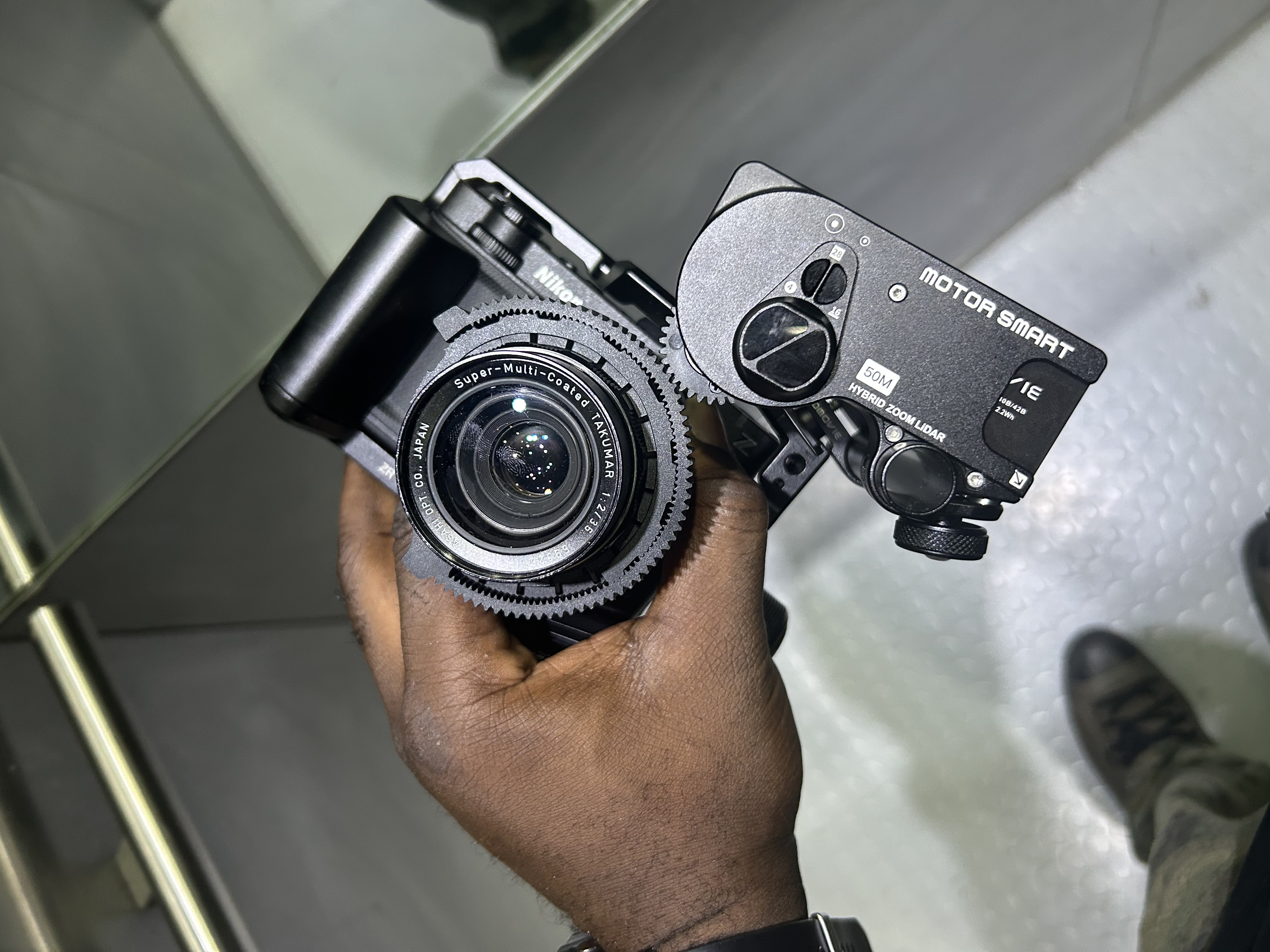 Nikon zr cinema kit + vintage takumar lens set