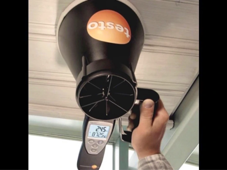Ovk testo 417 luftflödesmätare