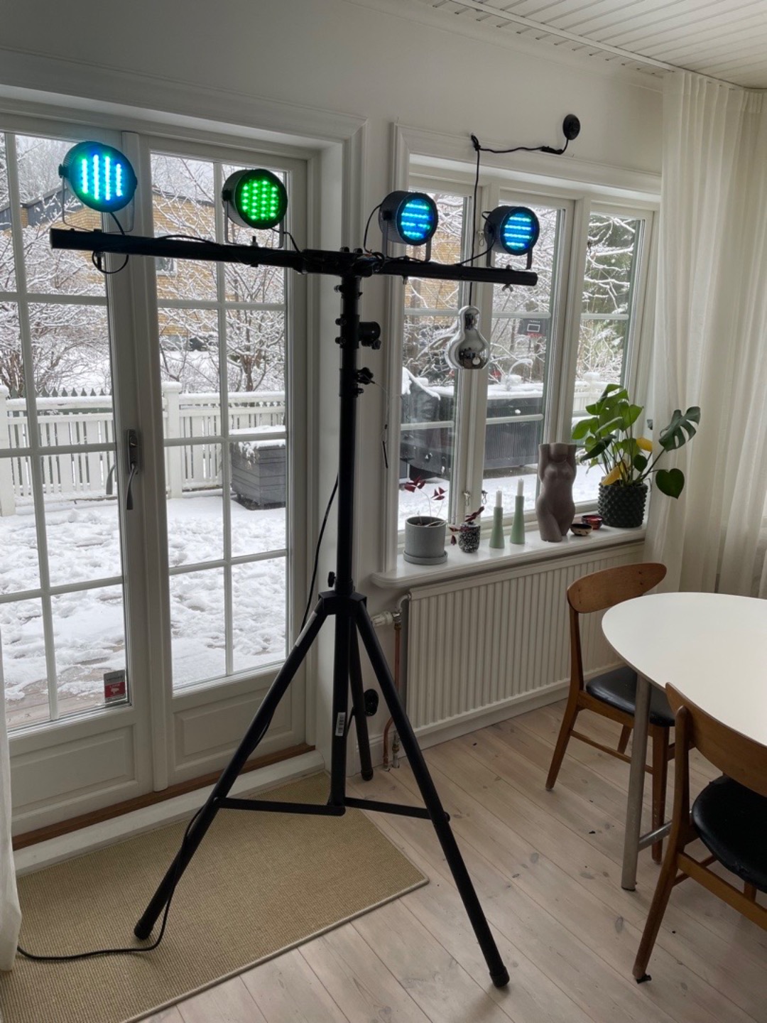 Ljuspaket - stort - 4 ljuseffekter - disco