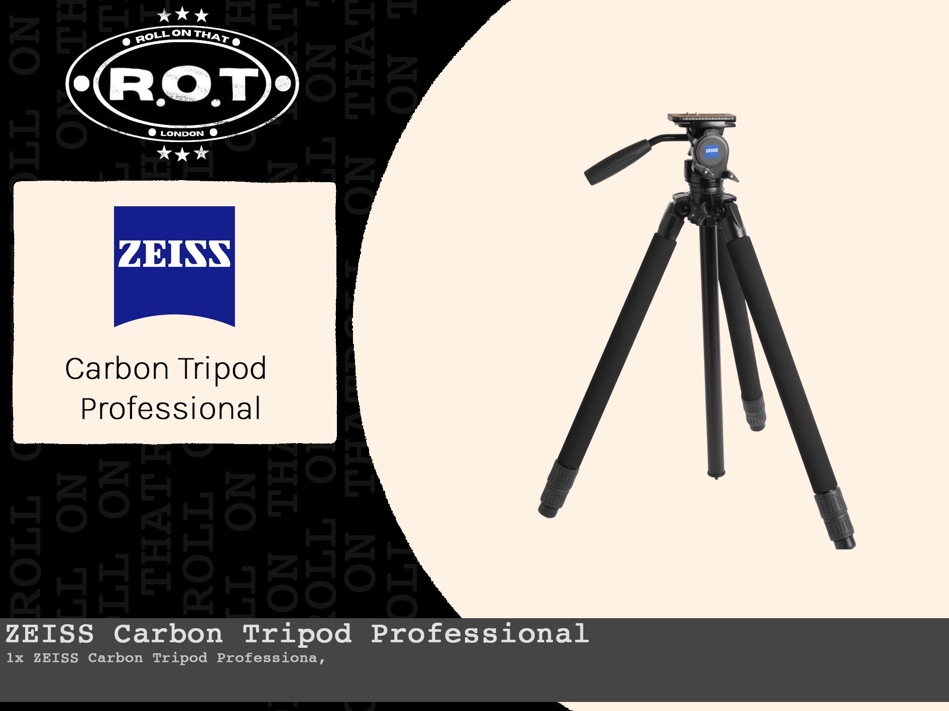 Zeiss carbon tripod 
