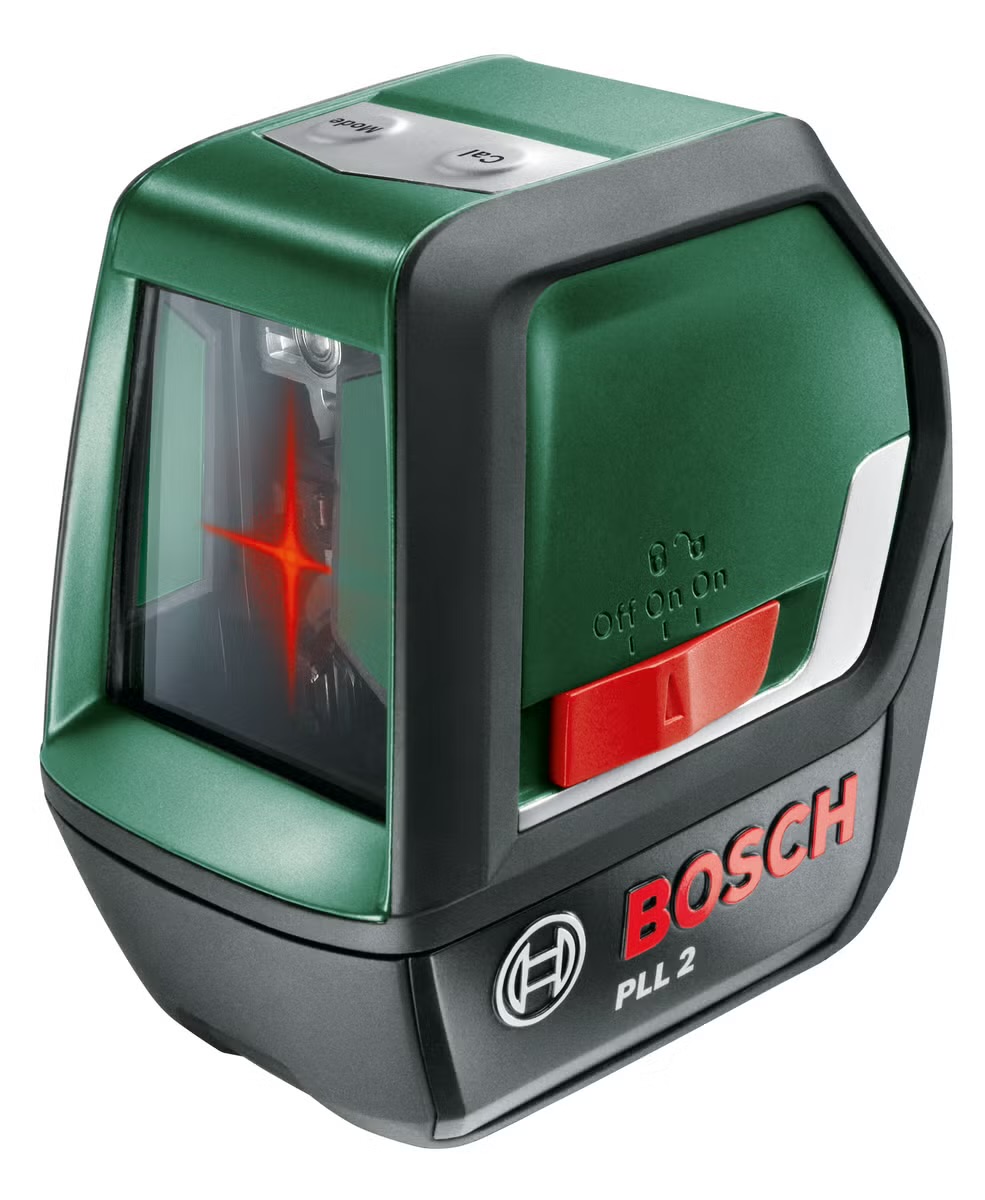 Bosch pll 2 krysslaser – inkl stativ