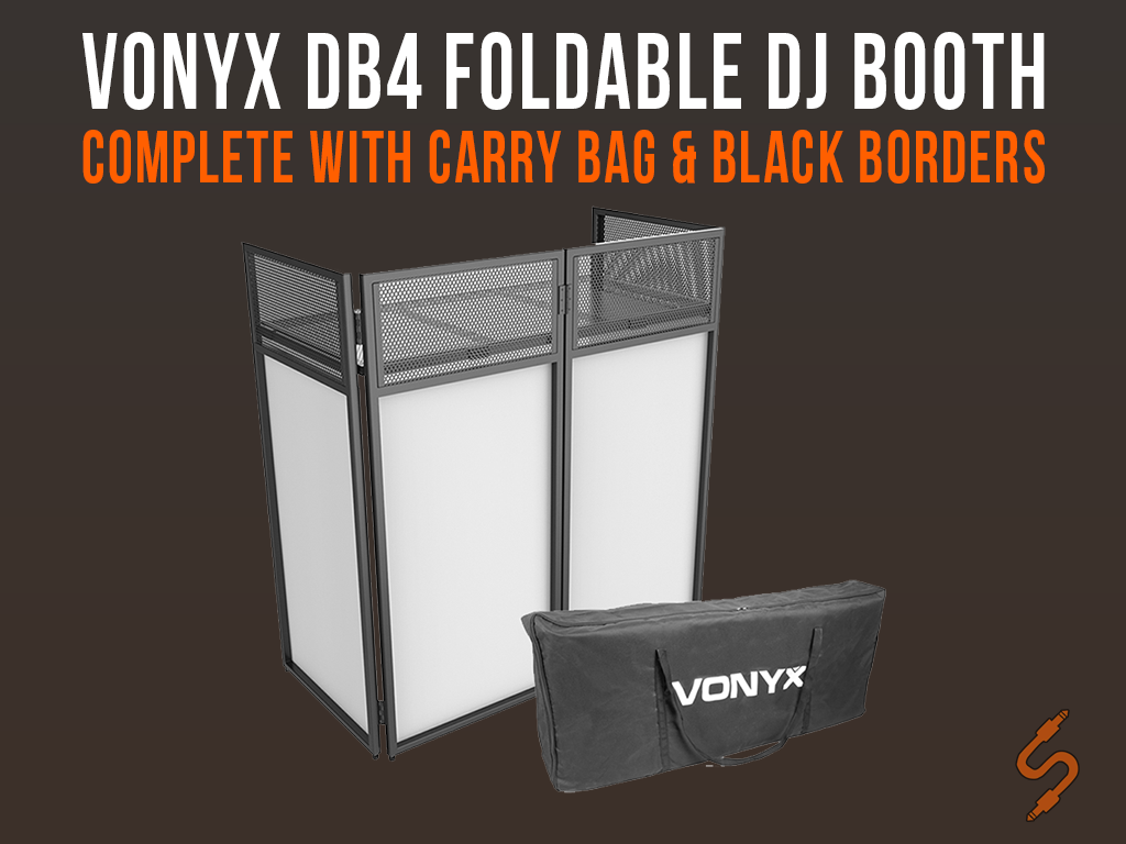 Vonyx db4 foldable dj booth