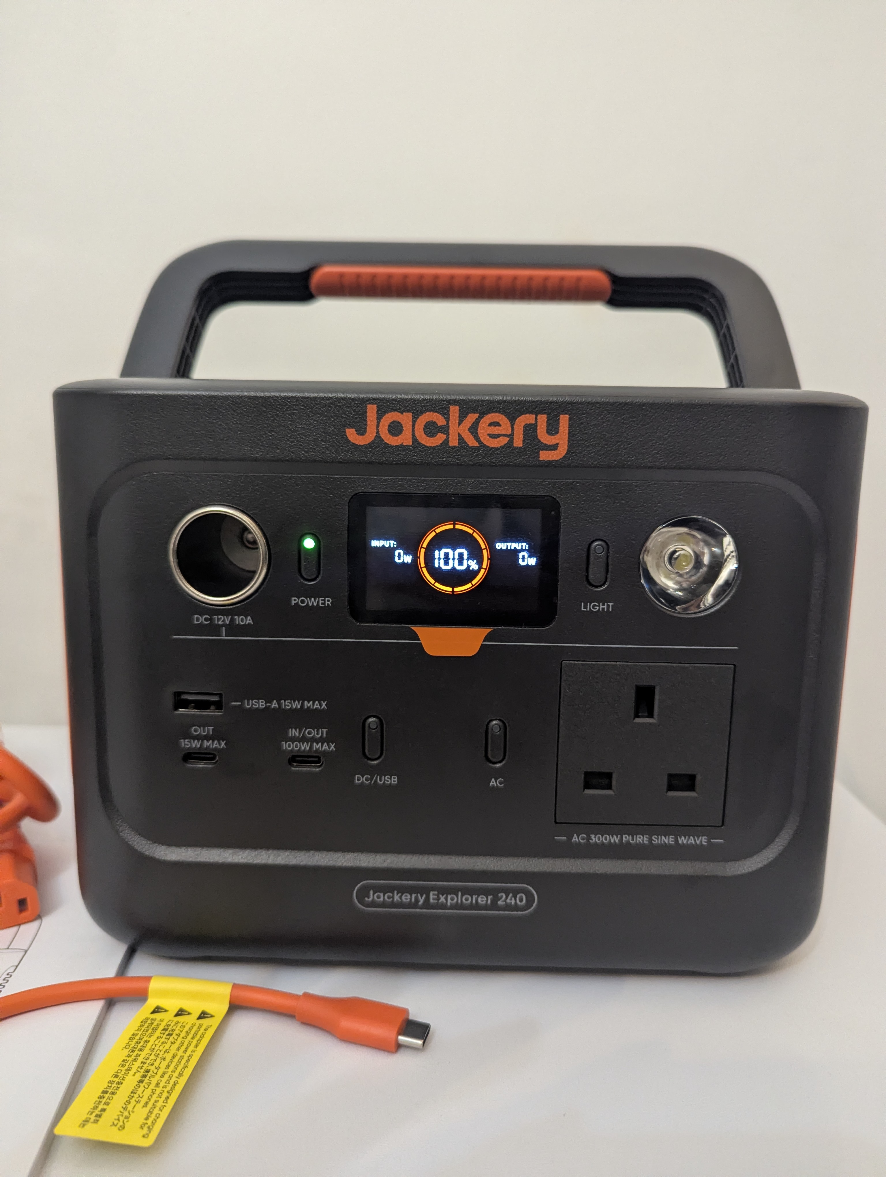 Jackery explorer 240 - portable power station and generator 