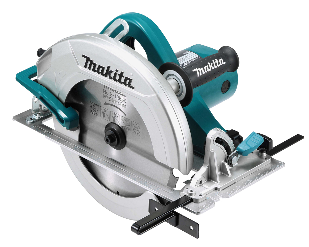 Makita hs0600 270mm mains circular saw (will cut 100mm sleepers in one pass)