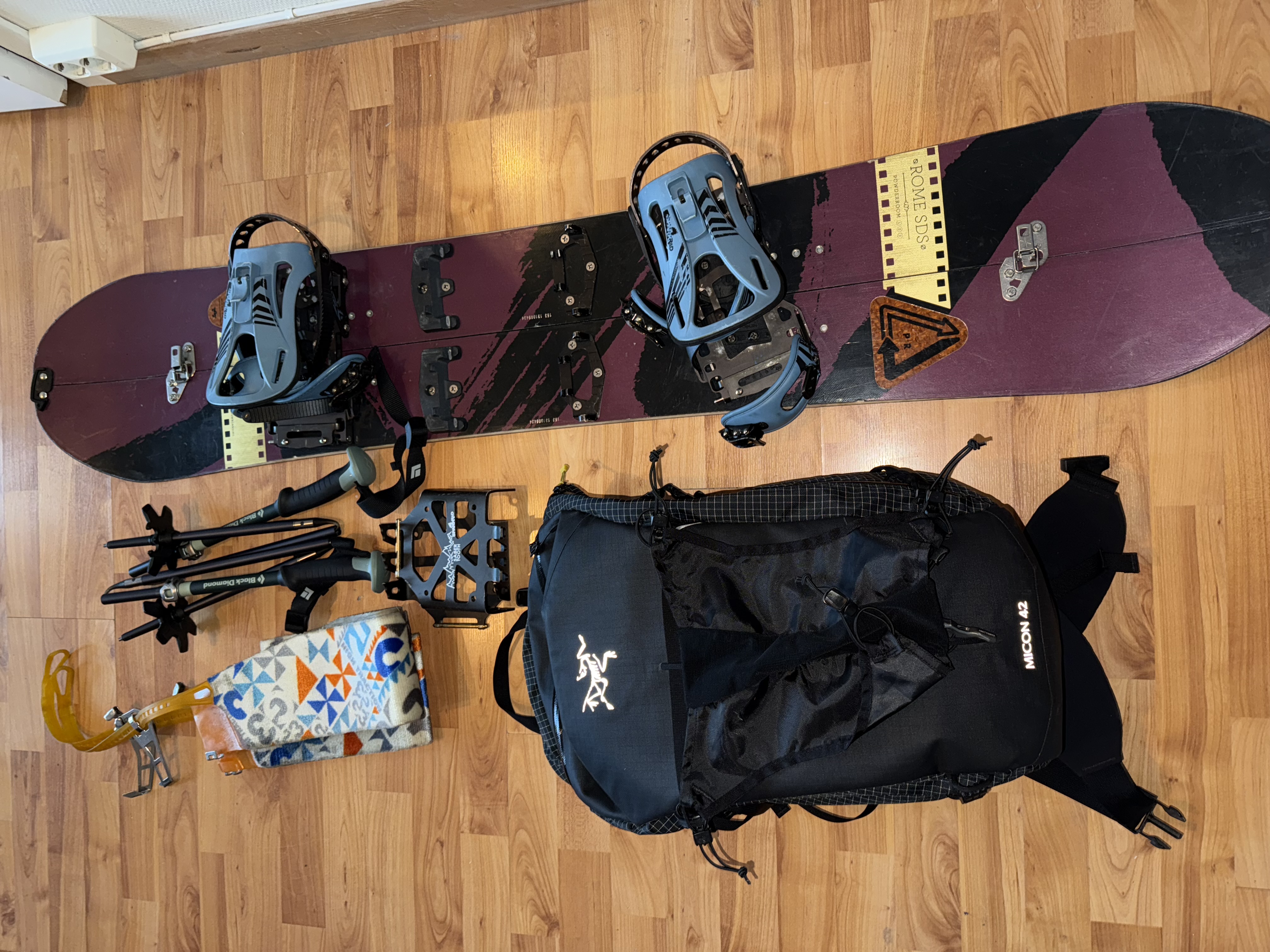 Splitboardpakke