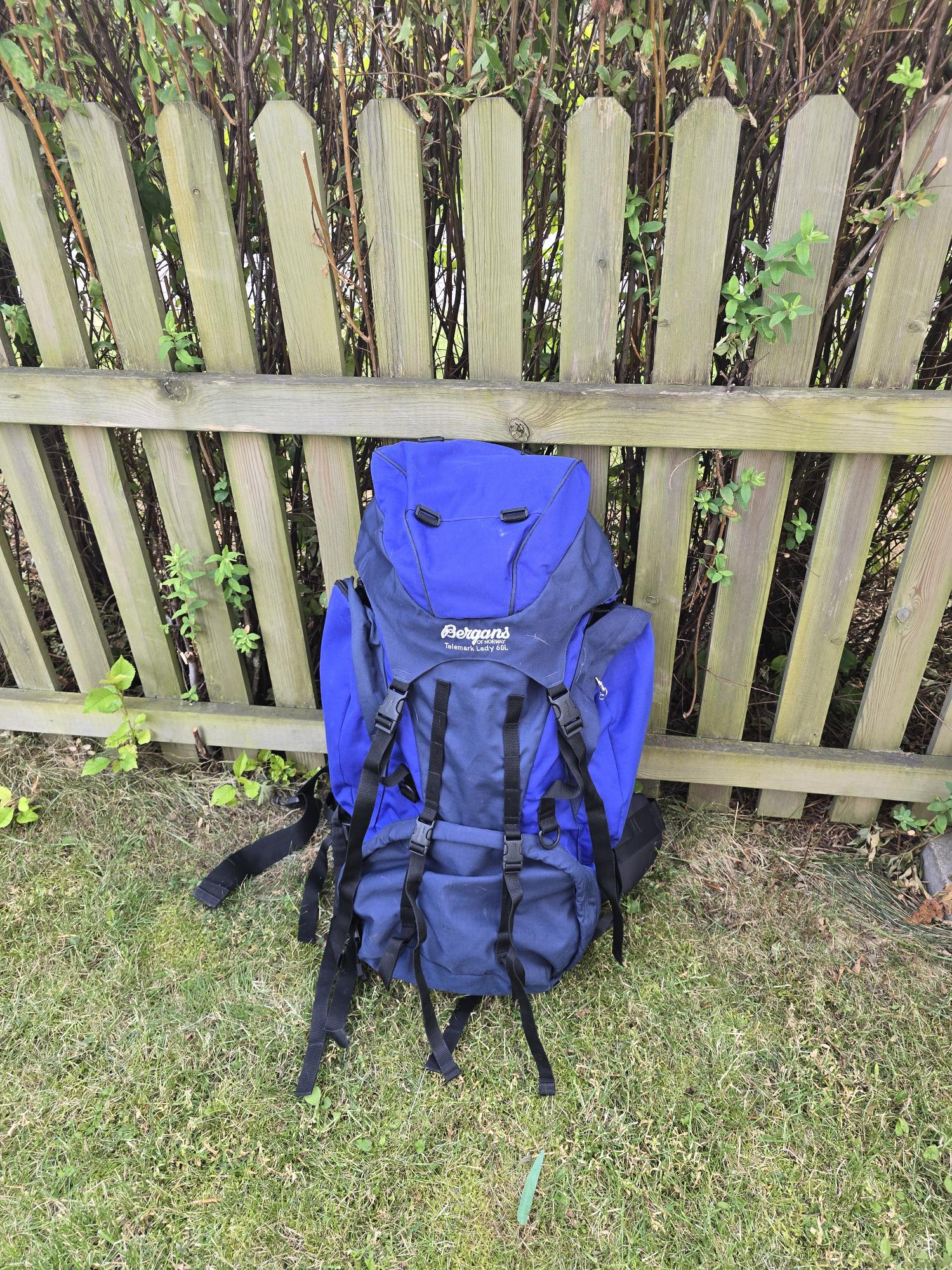 Bergans tursekk telemark lady 60 liter