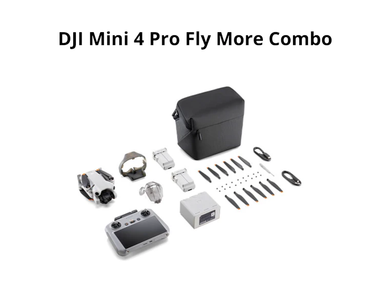 Dji mini 4 pro drone fly more bundle