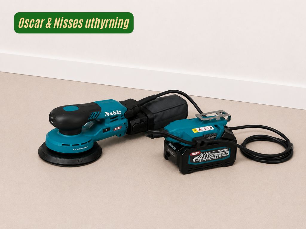 Excenterslip makita 40v – kraftfull & smidig ✨